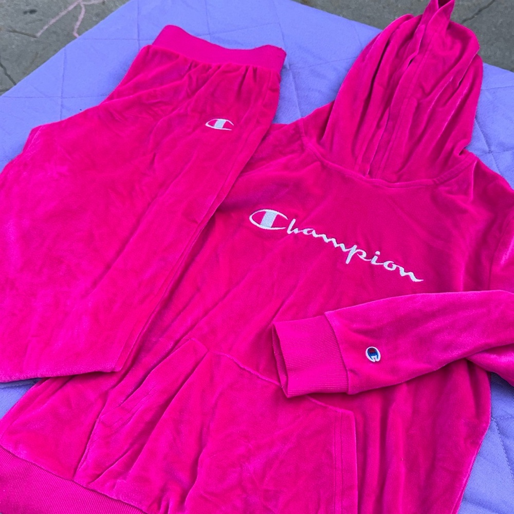 Champion Velour Set L 10/12